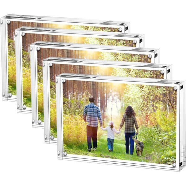 Foto ramar Boxalls 10 x 15 cm - 5-pack - Transparent akryl
