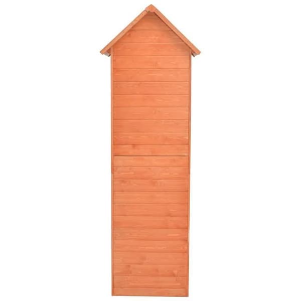vidaXL Trädgårdsbod 71 x 60 x 213 cm Trä