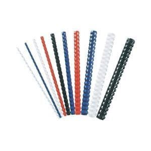 Bindningsklämmor - FELLOWES - A4 - 10mm - Plast - 25 stycken