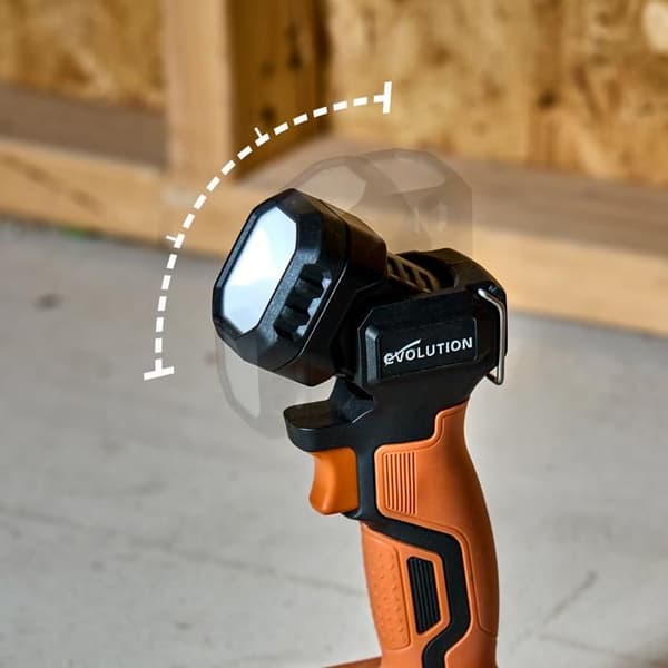 Ficklampa - EVOLUTION POWER TOOLS - R1000TOR-Li - 1000 lumen - Uppladdningsbar - LED