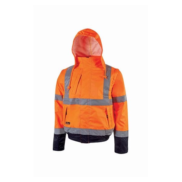 U-Power Crafty hoodie - fluorescerande orange