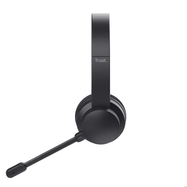 Trådlös headset - TRUST - AYDA ENC - Bluetooth 5.0 - Bullerdämpning - Circumaural