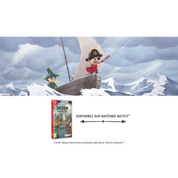 Snufkin Melodi Från Mumindalen Nintendo Switch