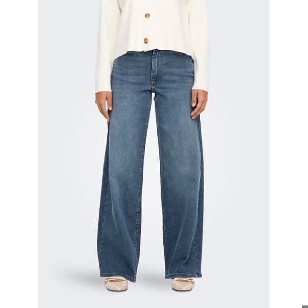 Högmidjade jeans dam Only Madison Blush