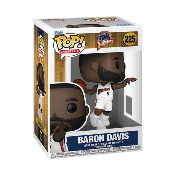 Figurine Funko Pop! | NBA-legender | Warriors | Baron Davis