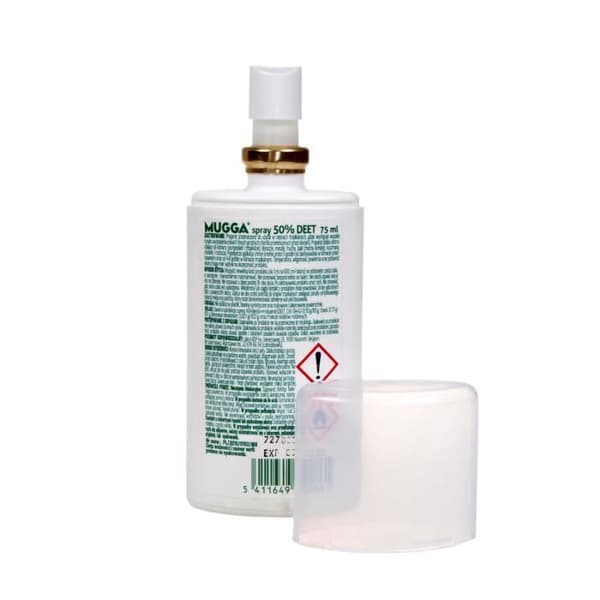 Mugga Spay Insect Repellent 50% Extra Strong 75 ml