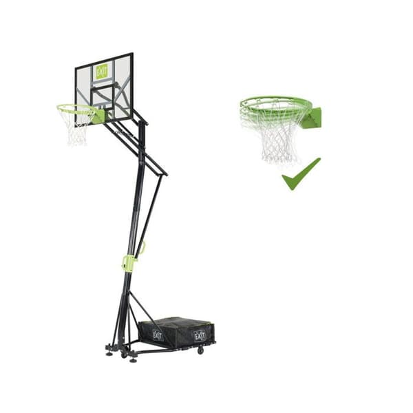 Bärbar basketkorg - EXIT TOYS - Exit Galaxy - Grön - Dunkring - Barn 3 år och uppåt