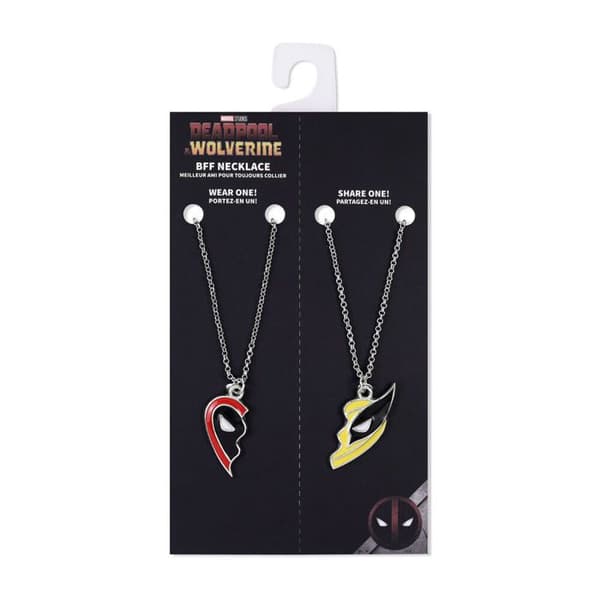 Collier Peer Hardy Marvel Deadpool & Wolverine (x2)