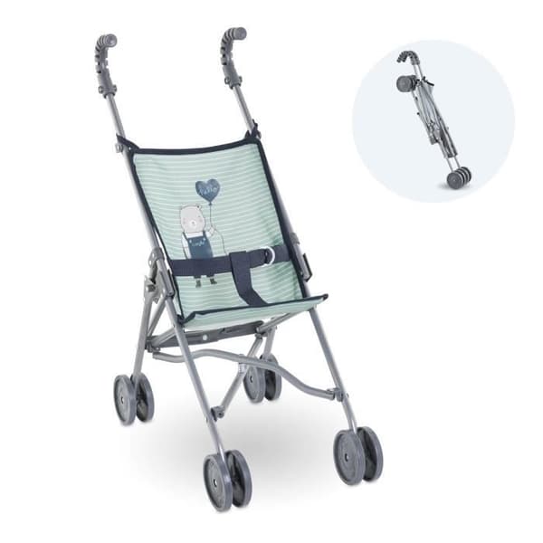 Barnvagn - COROLLE - Salvia - Lätt - Fällbar - För dockor 36/52 cm