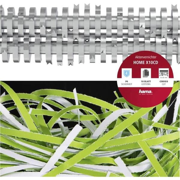 Dokumentförstörare "Home X10CD"