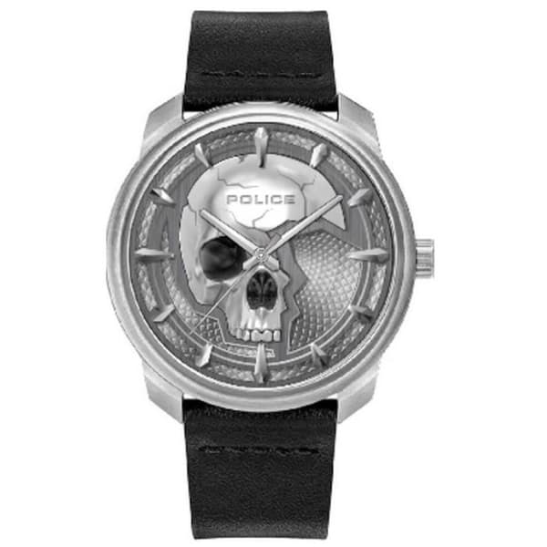Klocka - POLICE - PL.15714JS/04 - Analog display - Läderrem