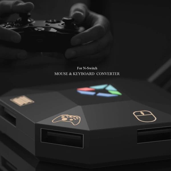 INF Mus/tangentbordsadapter för Nintendo Switch, PS4, Xbox One/360, PS3