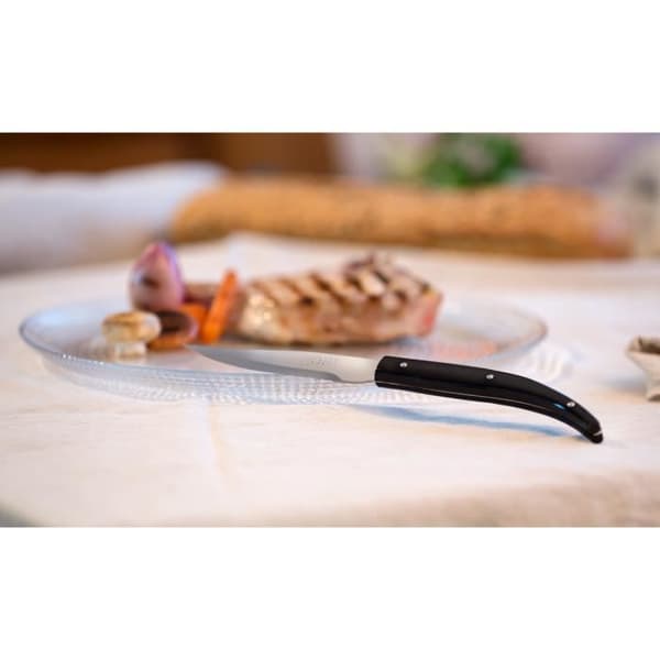 Steakknivar - ARCOS - Steak Basic - Rostfritt stål - Svart polypropen - 110/230 mm