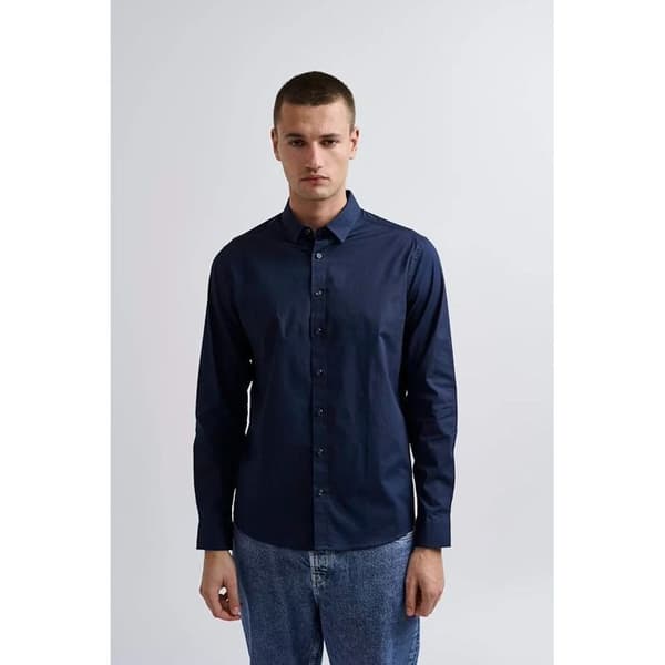 Långärmad skjorta Solid Tyler 6190123