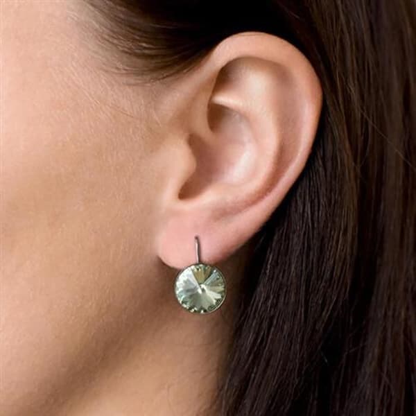 Örhängen - EVOLUTION GROUP - 31106.3 - Silver - Swarovski-kristaller - Krysolit