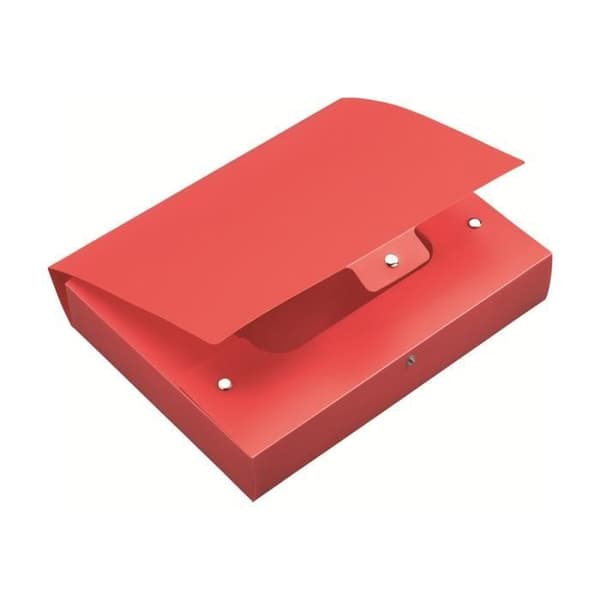Leonardi PLUS Arkivlåda 80 mm 250 x 350 mm röd (pack om 5)