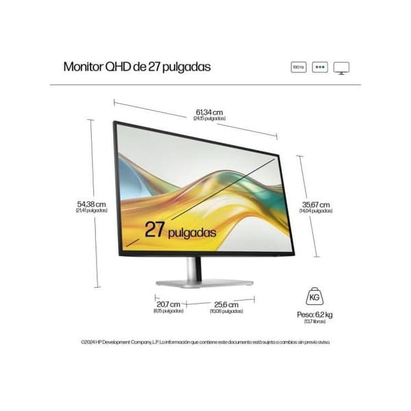 HP S5 Pro 527pq 27p QHD HDMI D