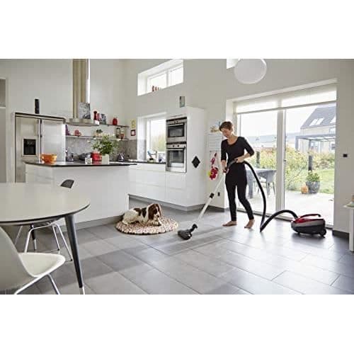 Säckdammsugare - NILFISK - Select Classic DRCL13E08A2 - Med påse - 450W - Röd