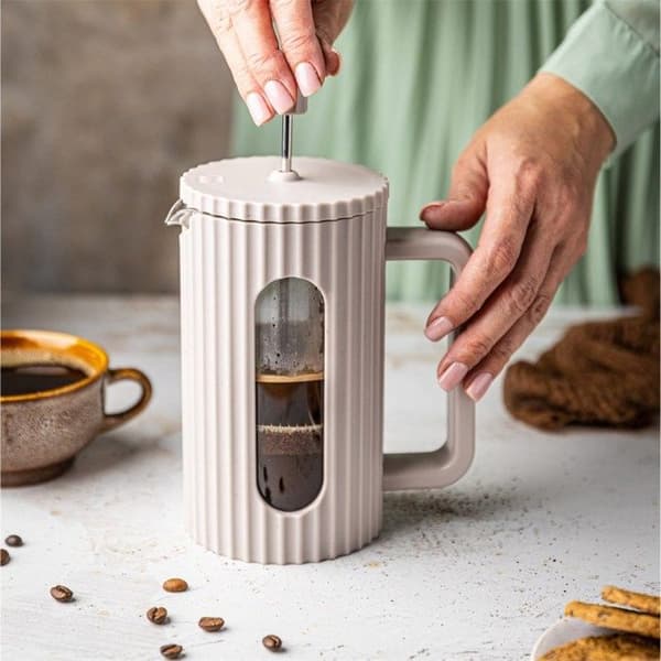 Presskanna - Klausberg - KB-7749 - 600ml - Rosa - För kaffe/te