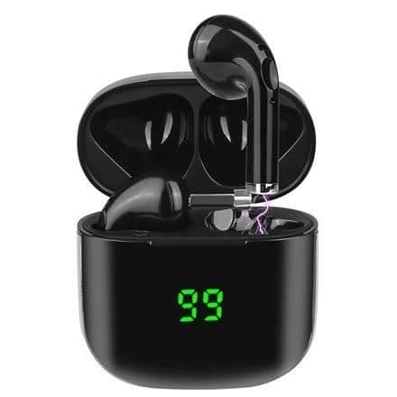 TRÅDLÖSA BLUETOOTH-HÖRLURAR - SVART