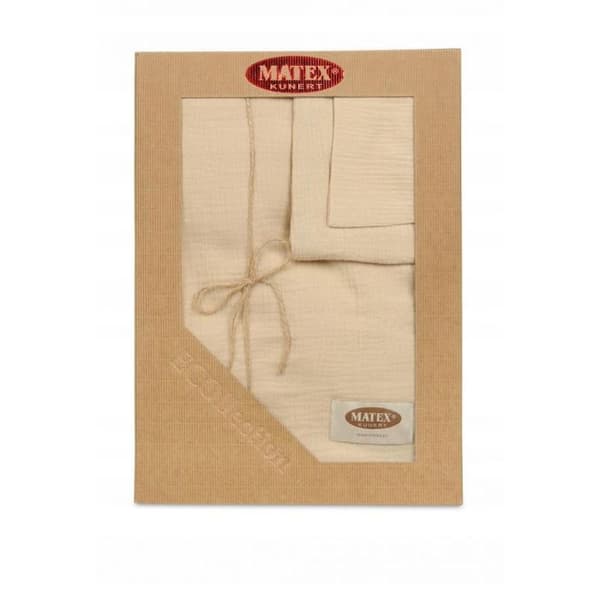 Pack sängkläder Multitex Sängkläder i bomull MOUSSELINE (220x200-1,70x80-2)