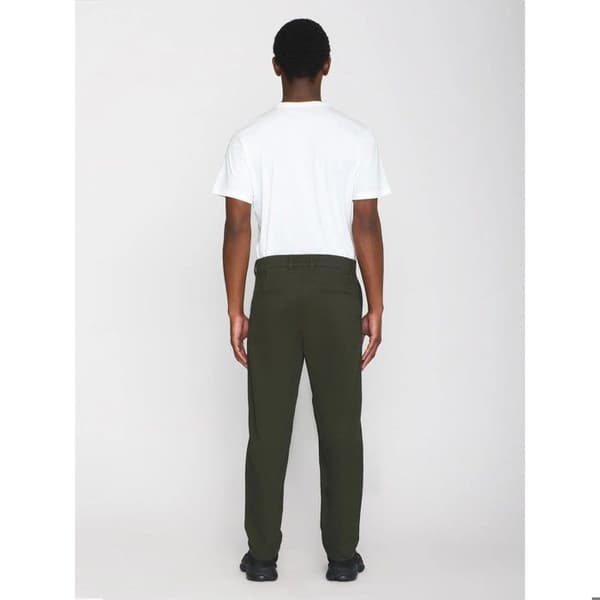 Chino-byxor KnowledgeCotton Apparel Chuck - skogsnatt