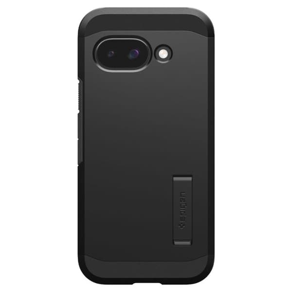 Coque - Google Pixel 9a - Spigen Tough Armor MagSafe - Svart - Stötsäker - Hård