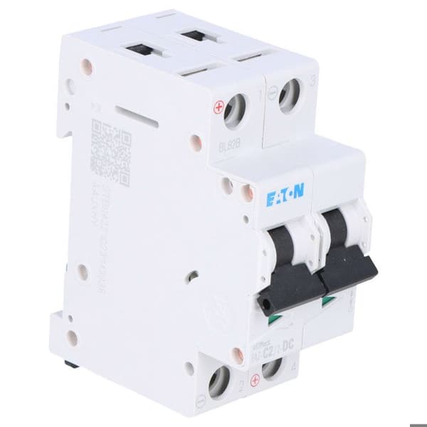 DC-brytare 2 poler FAZ-C2/2-DC