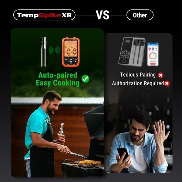 ThermoPro TempSpike Trådlös kötttermometer 300 m