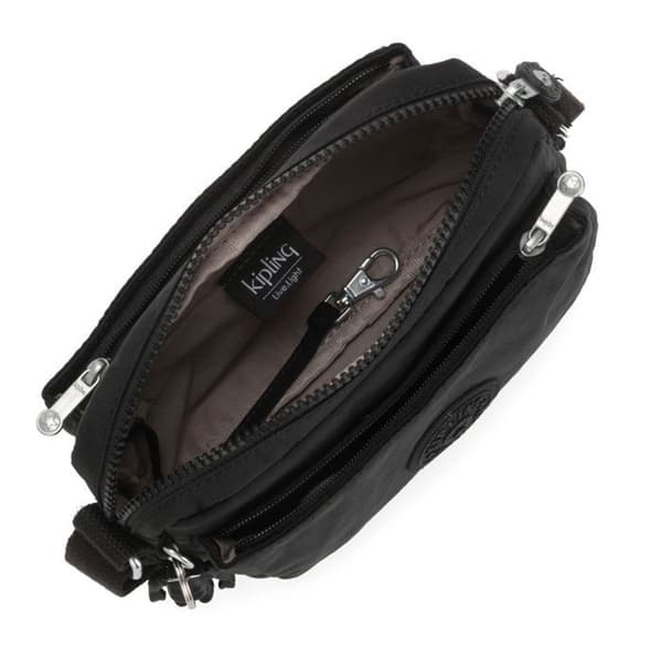 Axelväska - kipling - Basic Abanu Crossbody S - Svart - 20x13x4 cm - 245 g