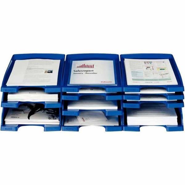 Leitz Plus A4 Fin polystyren Brevbricka Vit Paket om 1 - LZ5237W