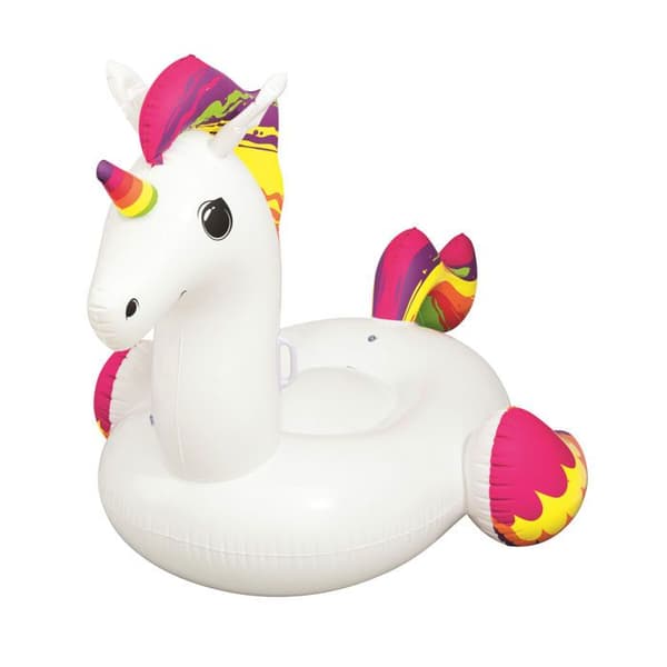 BESTWAY XXL ridande unicorns float 224 x 164 cm