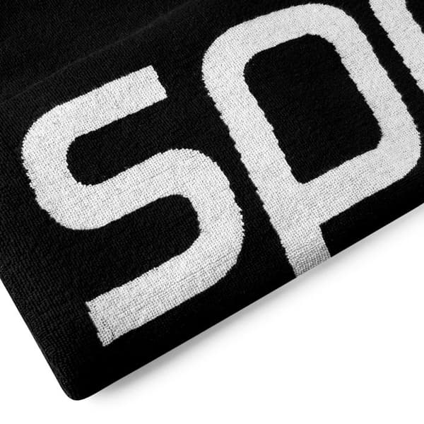 Servett - SPEEDO - Logotyp - Svart - Modern Design - Tvättbar