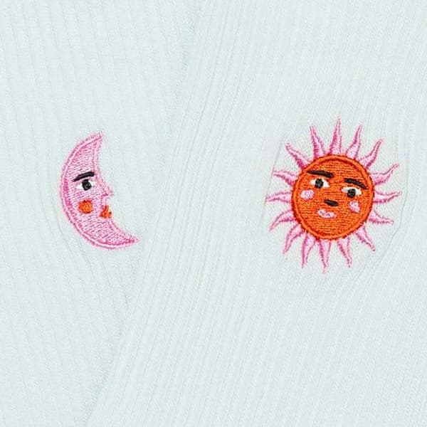 Kvinnosockor Jimmy Lion Sol & Måne