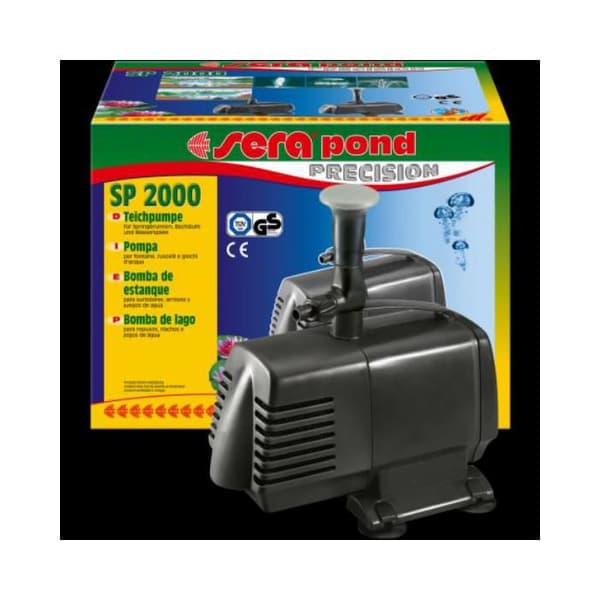 Fontänpump - Sera - Pond SP 1500 - Svart - Elektrisk - 1 st