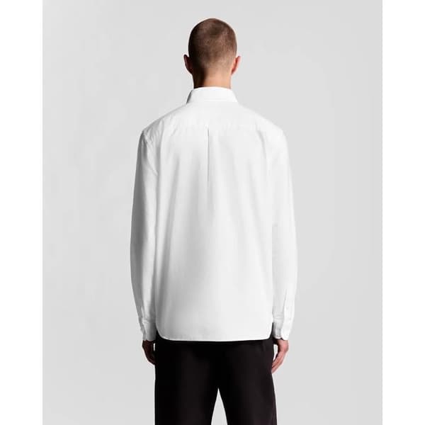 Långärmad skjorta Lyle & Scott Plain Oxford