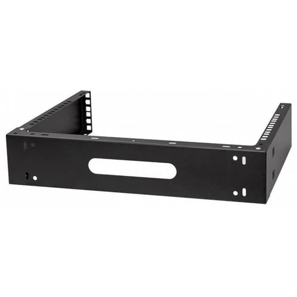 Rackhållare Väggmonterad 19" 2U, 330mm, Svart