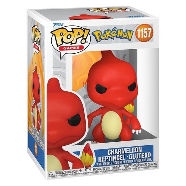 Figur Pokémon - Charmeleon/Reptincel Pop 10cm