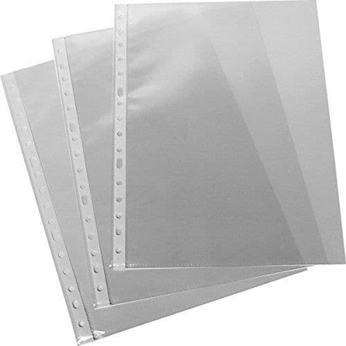 Grafoplas Polypropylene XS perforerade fickor, A4-storlek Transparent - 5577700