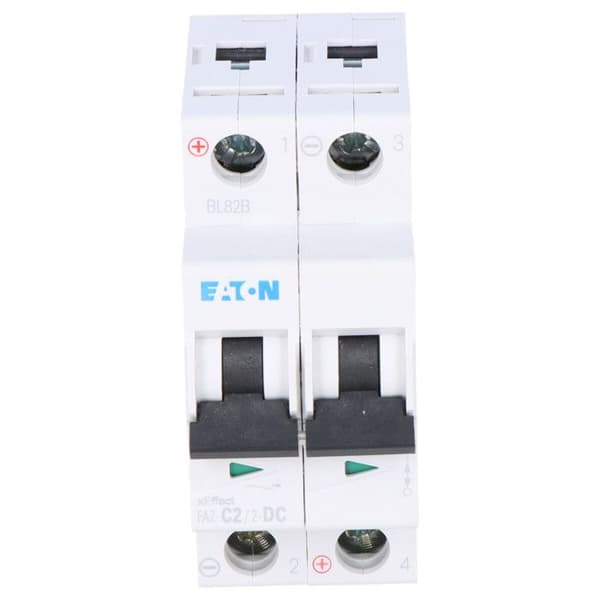 DC-brytare 2 poler FAZ-C2/2-DC