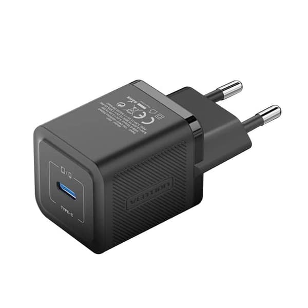 Laddare - VENTION - FEPB0-EU - 20W - Typ-C - Smart Charging