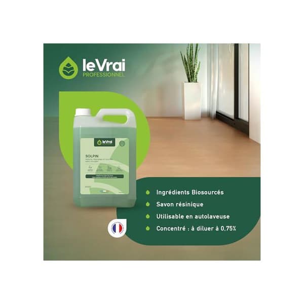 Ekologisk hushålls - 5 L - talldoft