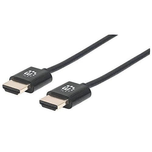 HDMI-kabel - Manhattan - 1m - Ultratunn - 4K - Ethernet