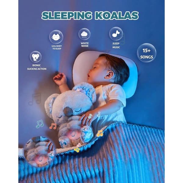 Peluche Koala - Auby - Andas - Vaggvisor - Lugna Ljus