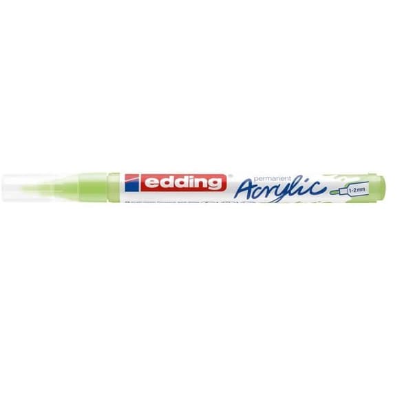 10-pack fin akrylmärkare 5300 grön pastell 1-2 mm