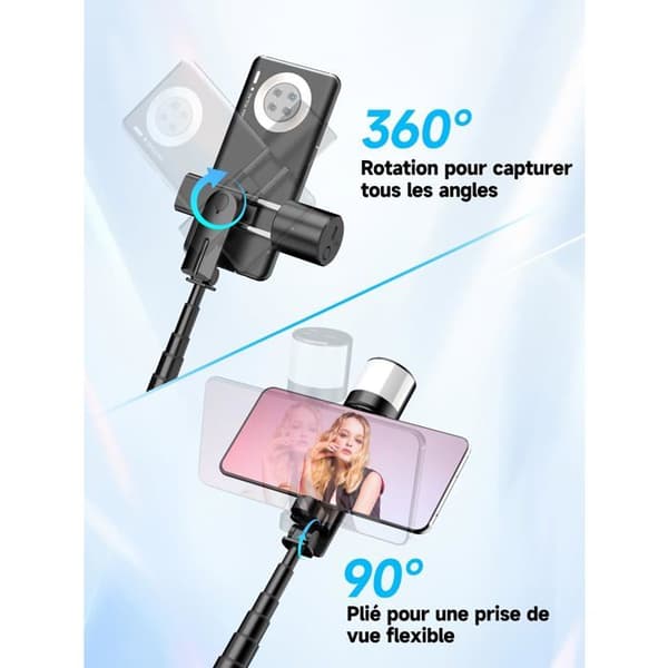 Perche - stick - selfie-stänger Moman - Q12S-BK