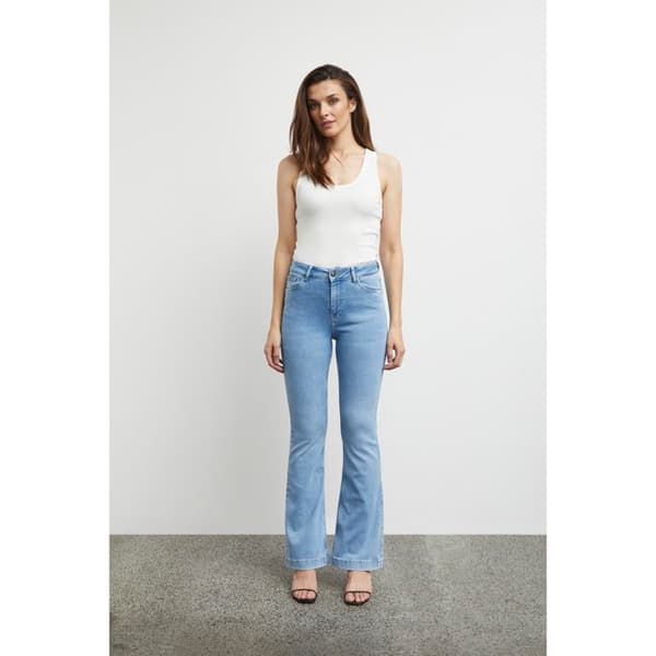 Jeans Evasé dam Pulz Jeans Becca Bootcut