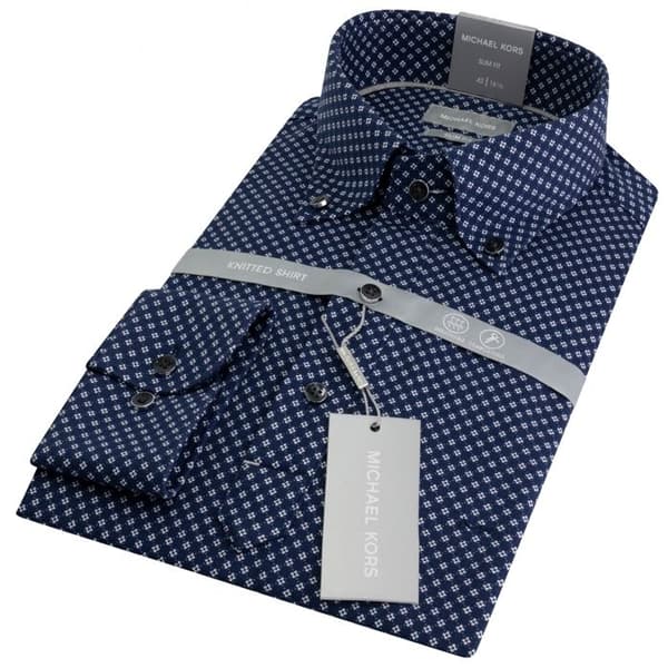 Michael Kors Polo Skjorta i tryckt piqué