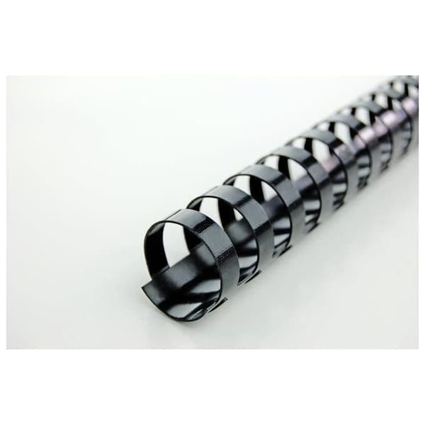 Gbc förpackning med 100 ComBind Plastic Binding Sticks, A4, 14 mm, Svart 334765