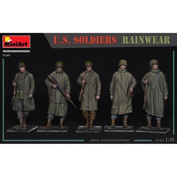 "US SOLDATER REGNKLÄDER"